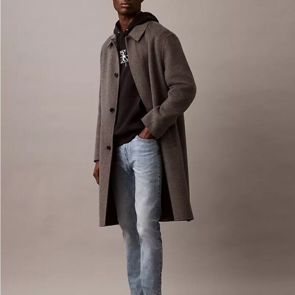 Calvin Klein NWT Skinny Fit Jeans Size W33 L30 Medium Blue Wash - Picture 1 of 14